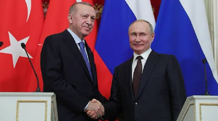 Erdogan îi cere lui Putin să aprobe o prelungire a unui mecansm transfrontalier prin care ONU trimite ajutor în Siria, blocat de Rusia în Consiliul de Securitate