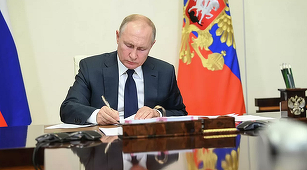 Putin promulgă o lege, între alte legi represive, care prevede pedepsirea cu închisoarea a unor îndemnuri la acţiune împotriva securităţii Rusiei