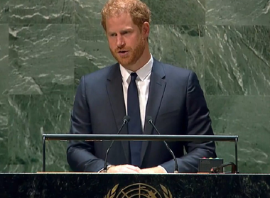 ”Lumea noastră este în flăcări”, denunţă prinţul Harry la ONU, la o ceremonie anuală de omagiere a lui Nelson Mandela