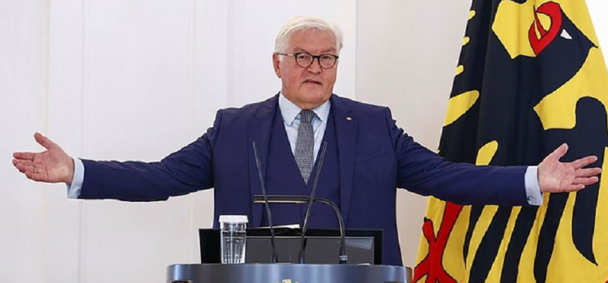 Preşedintele german Frank-Walter Steinmeier denunţă războiul lui Vladimir Putin în Ucraina drept ”un război împotriva unităţii” UE