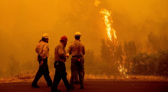 Doi morţi în ”McKinney Fire”, cel mai mare incendiu de pădure de la începutul anului în California