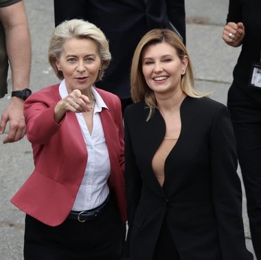 Olena Zelenska, invitata de onoare a preşedintei Comisiei Europene la discursul privind starea Uniunii 