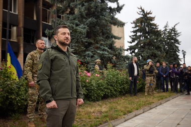 Volodimir Zelenski: Trebuie să arătăm că va exista întotdeauna o reacţie dură la fiecare manifestare a terorii ruseşti - VIDEO - 