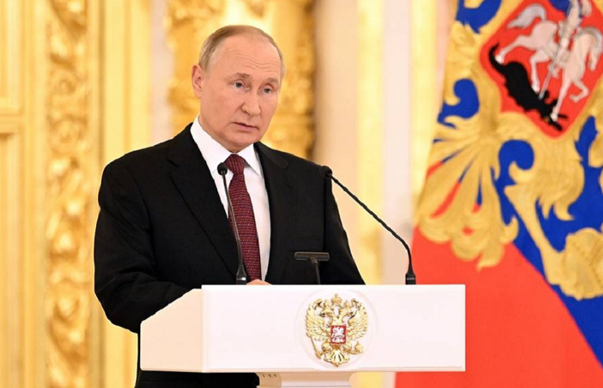 Putin, aşteptat să ţină astăzi un discurs naţional, primul de când a ordonat invadarea Ucrainei  