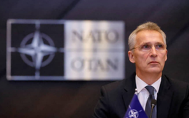 Secretarul general al NATO Jens Stoltenberg denunţă, la ONU, ”retorica nucleară periculoasă” a lui Putin