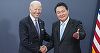 Preşedintele Yoon Suk-yeol nu i-a înjurat pe americani, susţine preşedinţia sud-coreeană, după difuzarea unei înregistrări de la o întâlnire cu Joe Biden la FMI