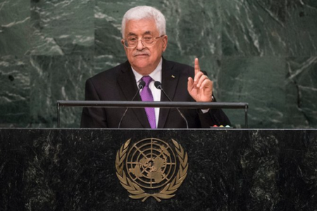 Israelul ”nu crede în pace”, pune în dificultate soluţia cu două state şi ”nu mai este un partener al păcii”, acuză preşedintele palestinian Mahmoud Abbas în Adunarea generală a ONU