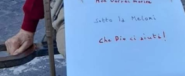 Mesajul viral al unui votant în vârstă din Italia: “M-am născut pe vremea lui Mussolini. Nu vreau să mor cu Meloni la putere” - FOTO