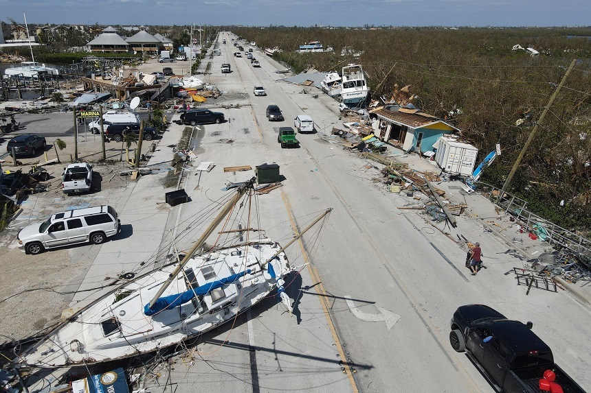 SUA - 44 de morţi în Florida după trecerea uraganului Ian - VIDEO