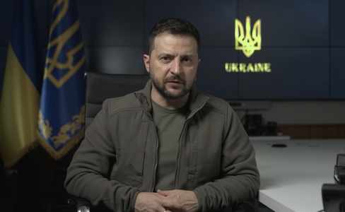 Zelenski: Armata ucraineană desfăşoară o înaintare destul de rapidă şi puternică în sudul ţării noastre - VIDEO 