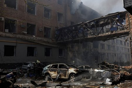 Ucraina  - Explozii la Harkiv, în urma unui atac cu rachete care a vizat centrul oraşului