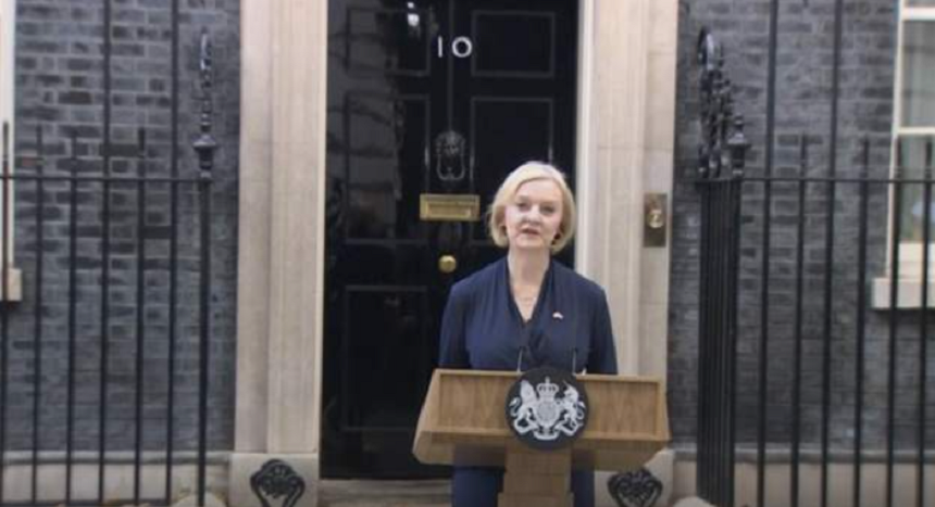 UPDATE - Premierul britanic Liz Truss demisionează din funcţie, după 45 de zile de mandat şi anunţă alegeri săptămâna viitoare