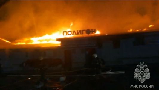 Treisprezece morţi într-un incendiu la o cafenea în Rusia - VIDEO