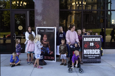 Alegătorii din California, Michigan şi Vermont se pronunţă în favoarea garantării dreptului la avort prin Constituţiile locale. Tabăra ”pro-choice” obţine victorii şi în Kentucky şi Montana