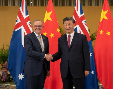 Primul summit între liderii australian şi chinez din ultimii cinci ani. Anthony Albanese şi Xi Jinping s-au întâlnit în marja summitului G20 în Indonezia