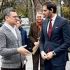 Ministrul olandez de Externe Wopke Hoekstra, nevoit să se adăpostească într-un buncăr din Kiev