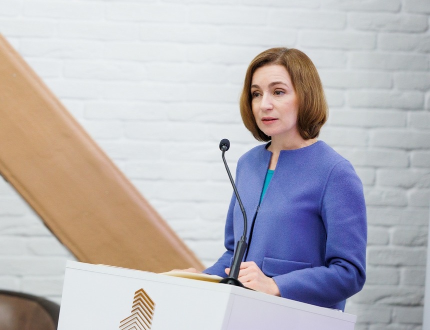 Maia Sandu: „Condamnăm cu fermitate acest nou atac - cel mai mare de la începutul războiului declanşat de Rusia împotriva Ucrainei”