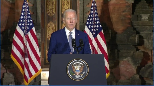 Biden afirmă că este "puţin probabil" ca racheta care a căzut în Polonia să fi fost lansată din Rusia 