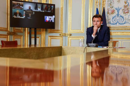 Macron anunţă, la Conferinţa Internaţională de susţinere a Republicii Moldova de la Paris, că a discutat cu Zelenski la telefon despre ”necesitatea absolută” a securizării Centralei Nucleare Zaporijia
