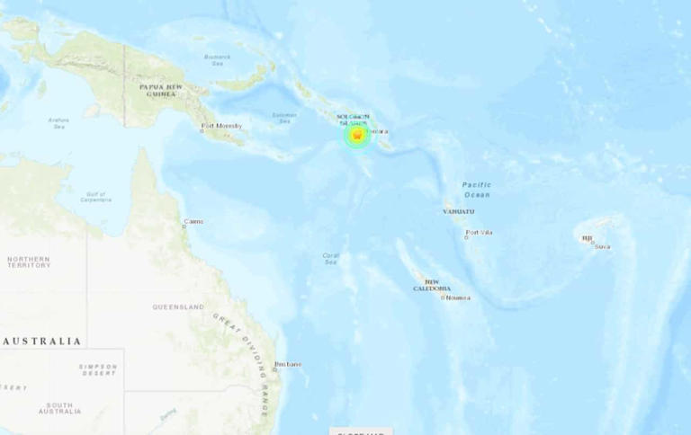 Un cutremur puternic cu magnitudinea 7,0 zguduie Insulele Solomon, a fost emisă o alertă de tsunami