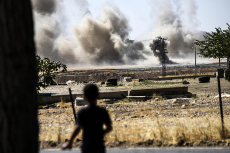 Opt combatanţi kurzi, ucişi în atacuri aeriene turce în tabăra siriană Al-Hol, în cadrul Operaţiunii ”Gheara Sabiei”, anunţă Forţele Democratice Siriene