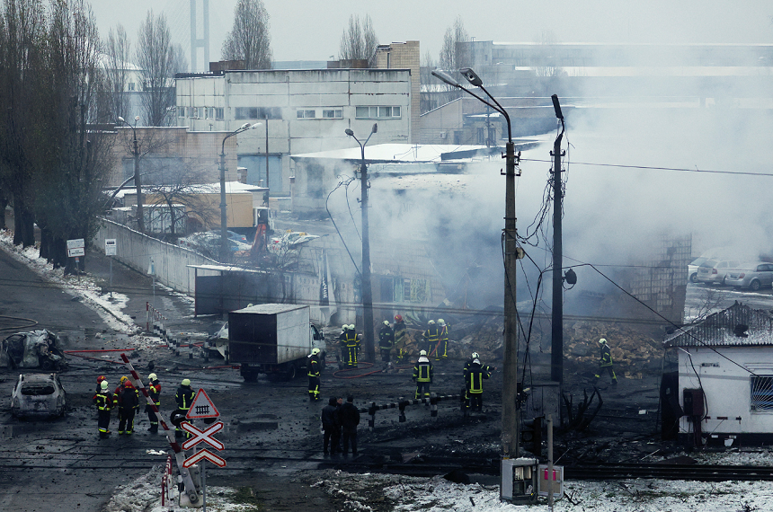 Jumătate din Kiev rămâne fără curent electric, anunţă oficialii ucraineni