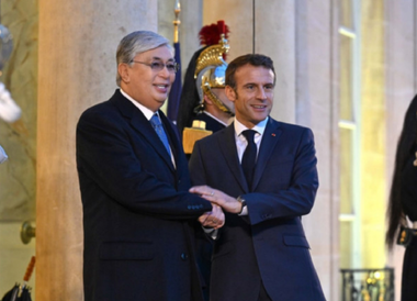 Macron îl primeşte pe omologul său kazah Kasim-Jomart Tokaiev într-o vizită ”strategică”, înainte să plece în SUA
