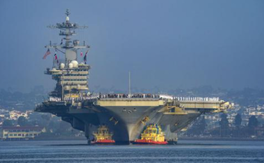 Nouă marinari, răniţi într-un incendiu la bordul portavionului american USS Abraham Lincoln în largul Californiei, în timpul unor manevre