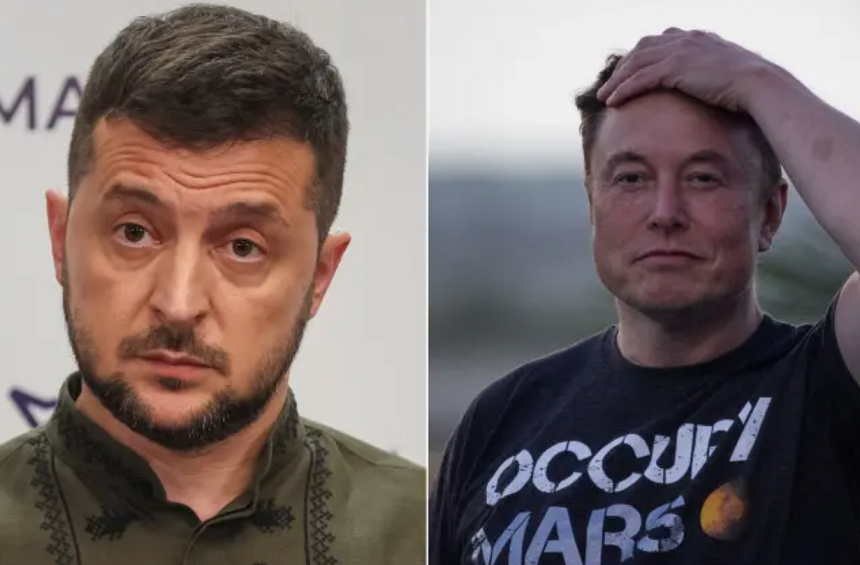 ”Vino în Ucraina”, îi cere Zelenski lui Musk, la un eveniment New York Times, în urma unei propuneri controversate de pace cu Rusia