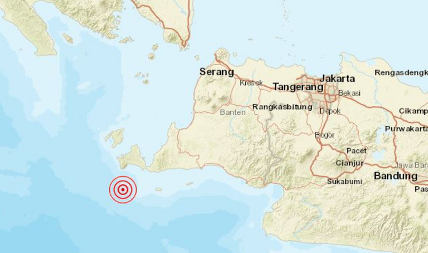Un cutremur cu magnitudinea 5,7 a avut loc sâmbătă în insula Java din Indonezia