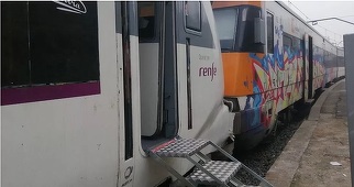 Peste 150 de răniţi, după ce două trenuri s-au tamponat în Spania