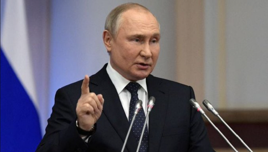 Vladimir Putin: Dorinţa Occidentului de a-şi menţine dominaţia pe scena mondială creşte riscurile de conflict