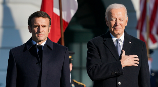 Declaraţiile lui Macron despre acordarea unor ”garanţii de securitate” Rusiei, scoase din context, dă asigurări Palatul Élysée, înaintea unei Conferinţe de ajutare a Ucrainei, marţi, la Paris, după un val de indignare în Europa de Est