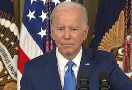 Joe Biden: SUA vor continua să trimită în Ucraina ajutor material, dar nu şi trupe