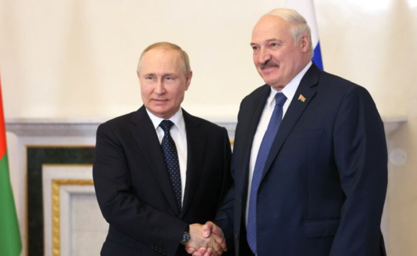 Putin, în Belarus, prima oară după trei ani, la discuţii cu Lukaşenko