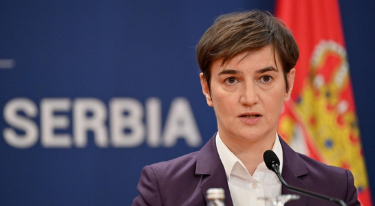 Kosovo se află ”pe marginea conflictului armat”, apreciază premierul sârb Ana Brnabic