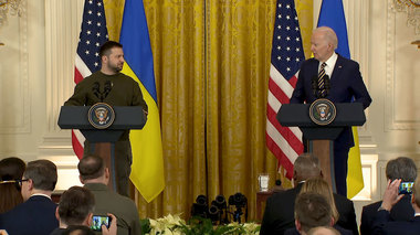 Zelenski: Ce fel de mesaj îi pot transmite lui Putin după ce ne-a distrus vieţile? / Biden: Putin să vadă că suntem uniţi pentru a ne asigura că nu poate reuşi