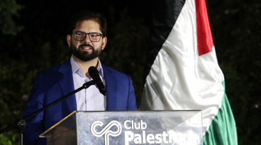 Preşedintele chilian Gabriel Boric anunţă deschiderea unei ambasade în Palestina