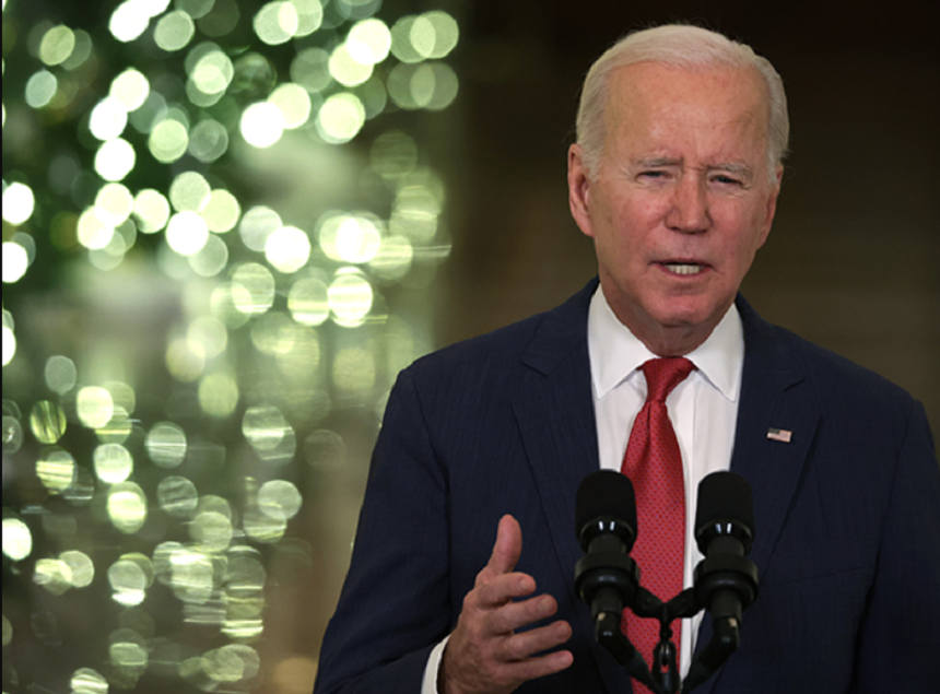 Biden le urează de Crăciun americanilor să se debaraseze de ”otrava” disensiunilor politice şi ”să răspândească un pic de bunătate” în jurul lor