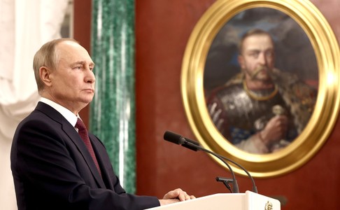 Un politician rus a depus o contestaţie în justiţie după ce Putin a folosit cuvântul "războiul" pentru conflictul din Ucraina