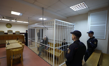 Colaureatul Nobelului Păcii Ales Bialiaţki, judecat de joi la Minsk. Jurnalişti independenţi urmează să fie judecaţi începând de luni, iar Svetlana Tihanovskaia de la 17 ianuarie