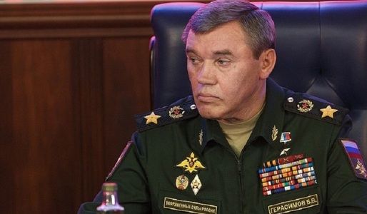 Mişcare surprinzătoare la Moscova: Şeful Statului Major rus, generalul Valeri Gherasimov, a fost numit comandant suprem al operaţiunii din Ucraina