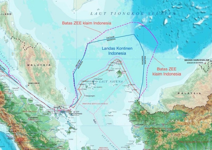 Indonezia a trimis o navă de război în Marea Natuna de Nord pentru a monitoriza o navă chineză de pază de coastă