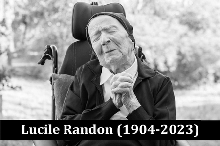 Cea mai în vârstă persoană din lume, Lucile Randon, cunoscută sub numele de Sora Andre, a murit la 118 ani