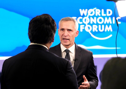 Jens Stoltenberg deplânge ”tragedia” de la Brovarî şi îndeamnă, la Davos, la livrarea de armament sofisticat suplimentar Ucrainei