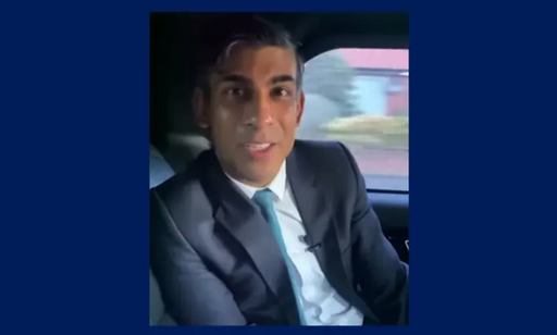 Poliţia britanică examinează o înregistrare video în care Rishi Sunak se filmează fără centură de siguranţă. Şeful Guvernului de la Londra riscă o amendă de 571 de euro 
