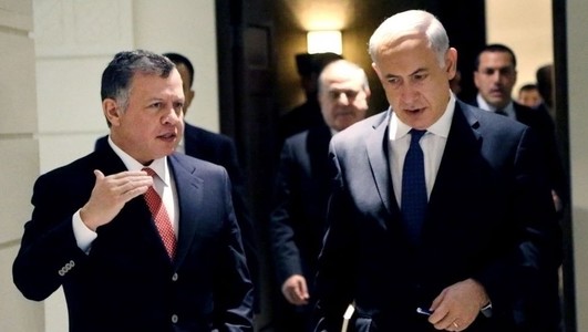 Întâlnire rară la Amman: Netanyahu a fost primit de regele Abdullah al Iordaniei