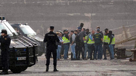 Poliţia spaniolă confiscă 4,5 tone de cocaină în largul Insulelor Canare, la bordul unui cargou togolez, ”Orion V”, care transporta vite din America Latină în O.Mijlociu
