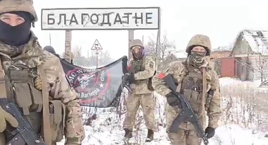 Moscova anunţă că ”voluntari” din Wagner au cucerit, susţinuţi de aviaţie şi artilerie, satul Blagodatne, la nord de Bahmut