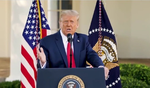 Înregistrare cu Trump din timpul depoziţiei cu procurorul general din New York, în care fostul preşedinte invocă Al Cincilea Amendament din Constituţia SUA, publicată - VIDEO